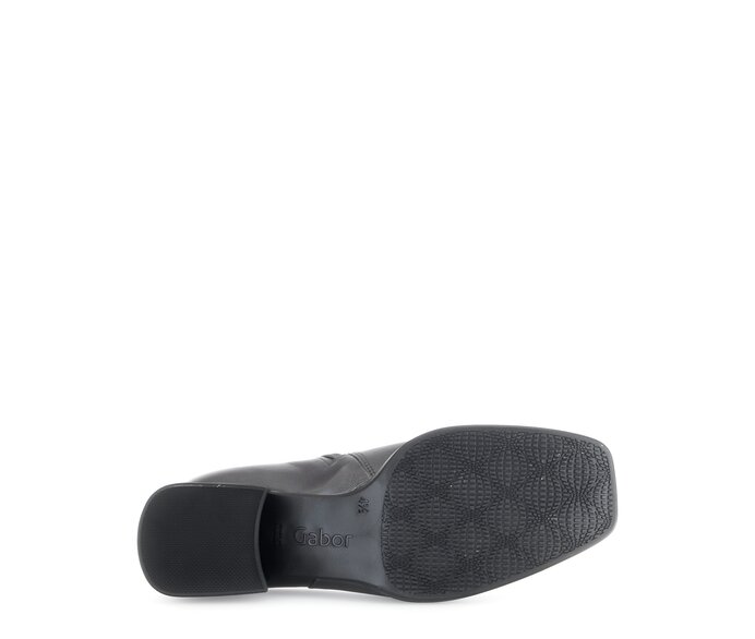 Gabor Elegante Stiefelette Silber - Glattleder