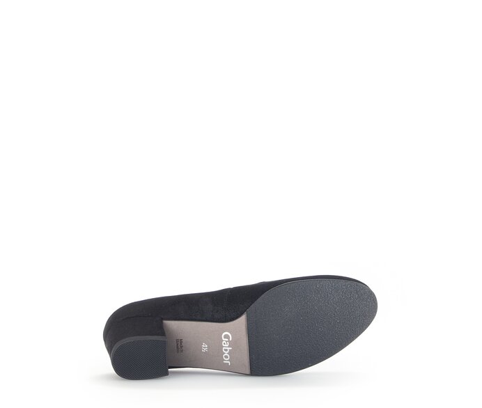 Gabor Eleganter Pumps Schwarz - Effektleder