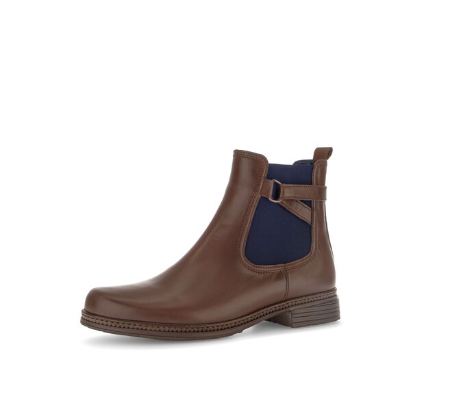 Gabor Chelsea Boot Braun - Glattleder