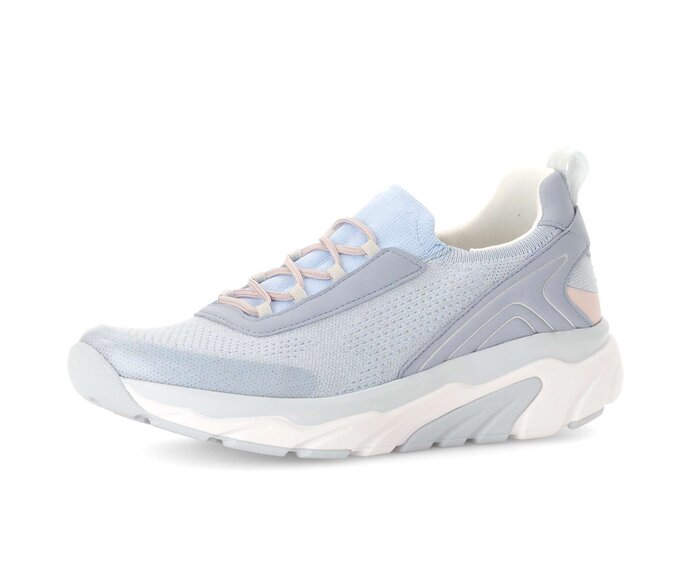 Gabor Sneaker Low Blau - Materialmix Leder/Lederimitat