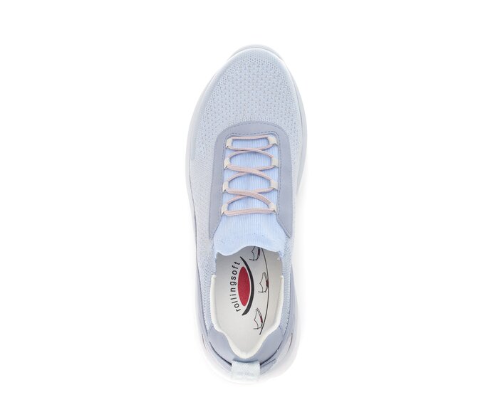 Gabor Sneaker Low Blau - Materialmix Leder/Lederimitat