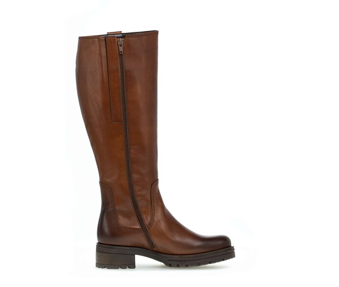 Gabor Sportlicher Stiefel Braun - Glattleder