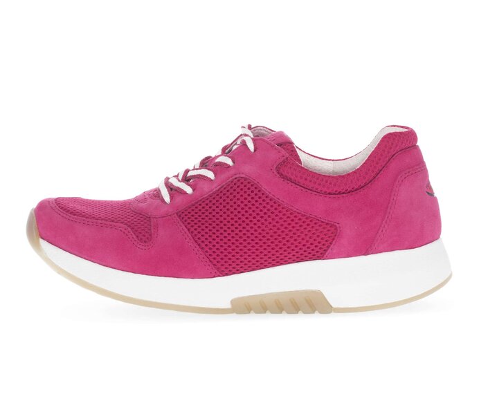 Gabor Sneaker Low Pink - Materialmix Leder