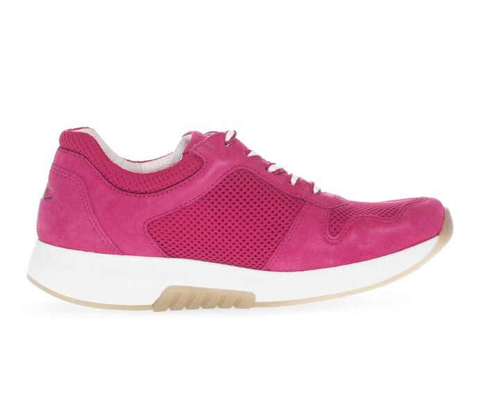 Gabor Sneaker Low Pink - Materialmix Leder
