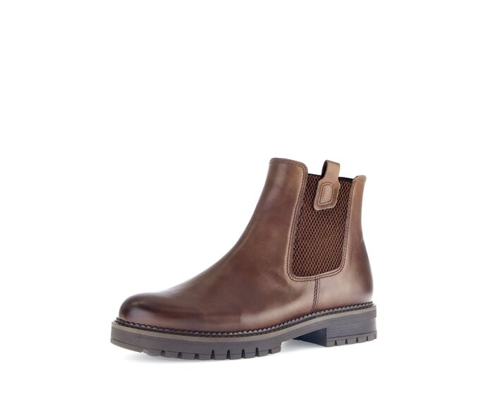 Gabor Chelsea Boot Braun - Glattleder