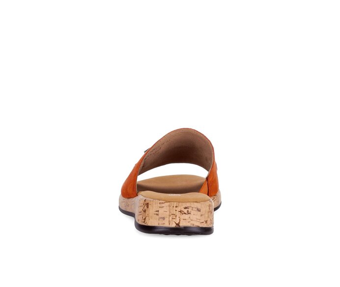 Gabor Pantolette Orange - Rauleder