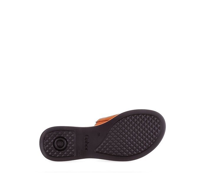 Gabor Pantolette Orange - Rauleder