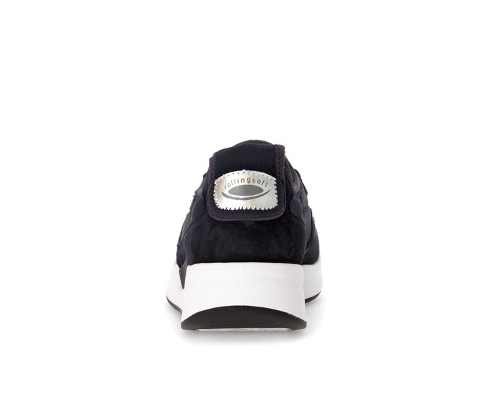 Gabor Sneaker Low Blau - Materialmix Leder/Lederimitat