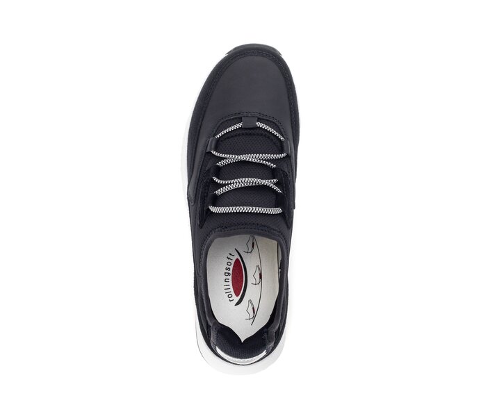 Gabor Sneaker Low Blau - Materialmix Leder/Lederimitat