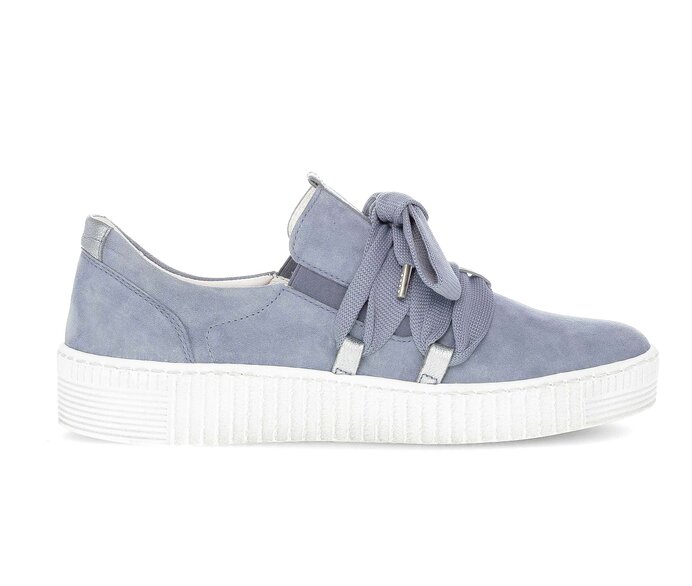 Gabor Sneaker Low Blau - Rauleder