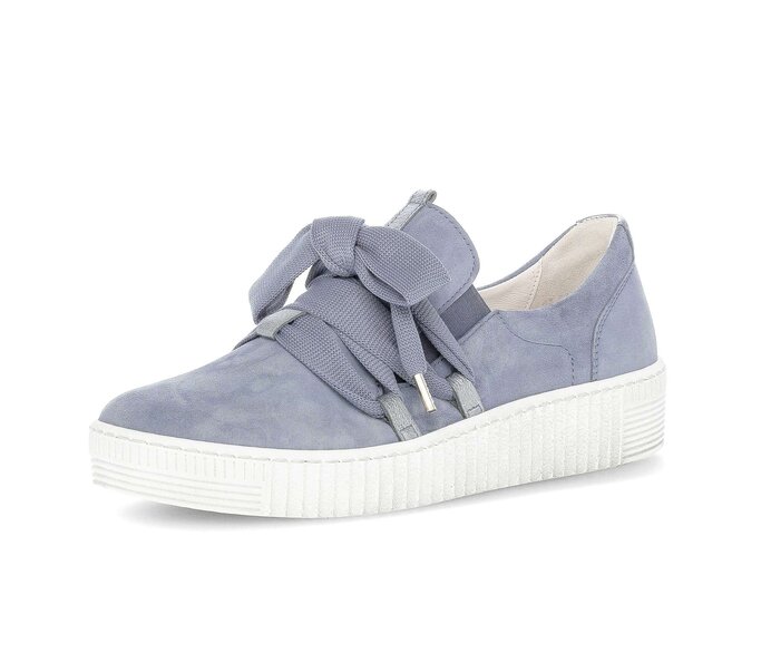 Gabor Sneaker Low Blau - Rauleder