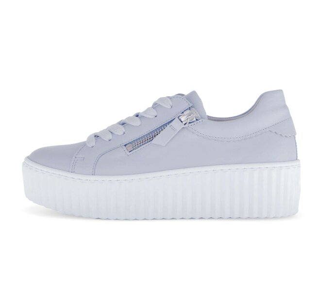 Gabor Sneaker Low Blau - Glattleder