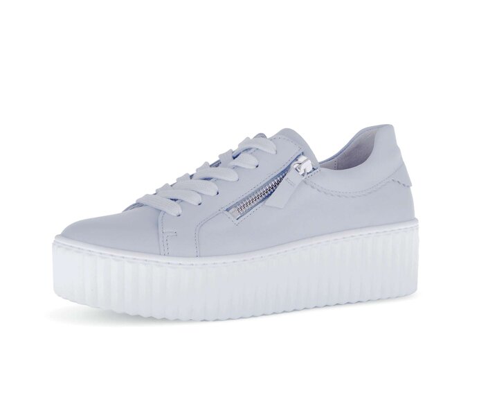 Gabor Sneaker Low Blau - Glattleder