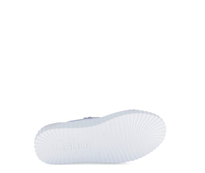 Gabor Sneaker Low Blau - Glattleder