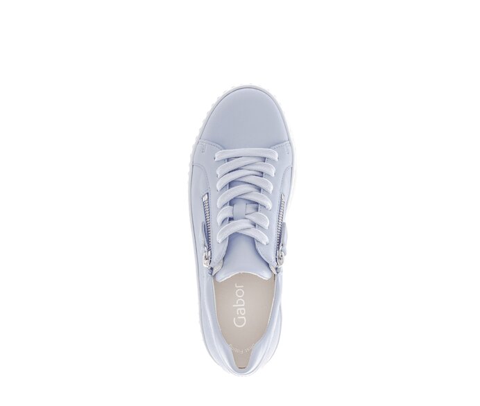 Gabor Sneaker Low Blau - Glattleder