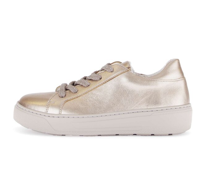 Gabor Sneaker Low Gold - Effektleder