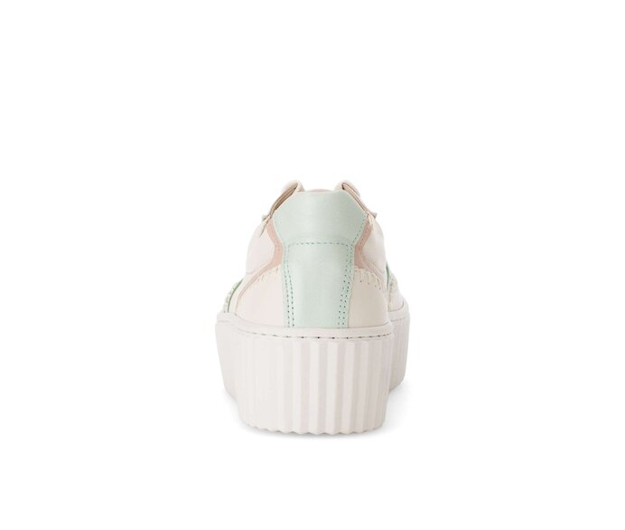 Gabor Sneaker Low Weiß - Materialmix Leder