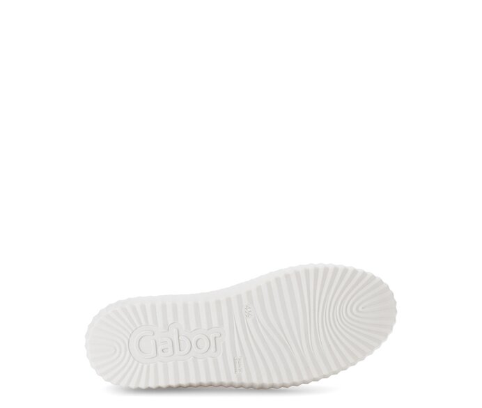 Gabor Sneaker Low Weiß - Materialmix Leder