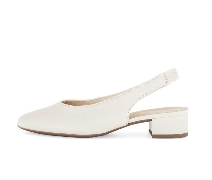 Gabor Slingpumps Beige - Glattleder