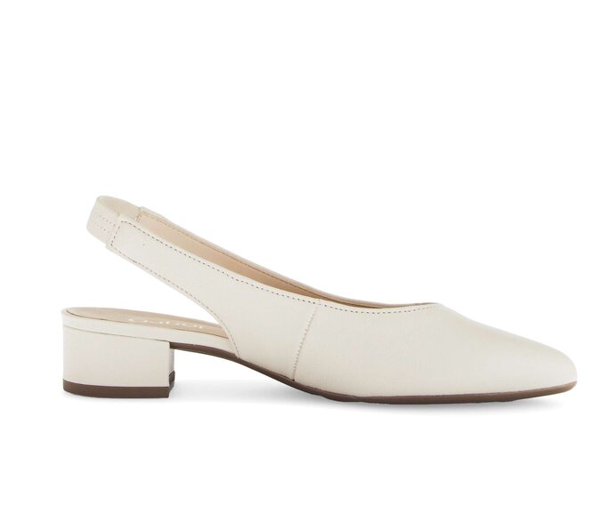 Gabor Slingpumps Beige - Glattleder