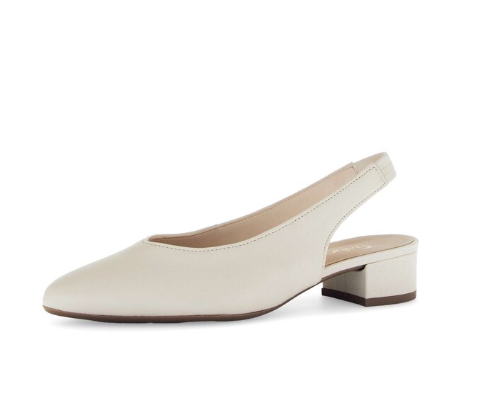 Gabor Slingpumps Beige - Glattleder
