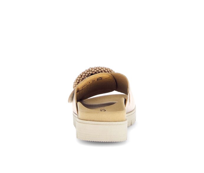 Gabor Pantolette Gold - Effektleder