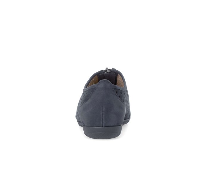 Gabor Sportliche Ballerina Blau - Rauleder