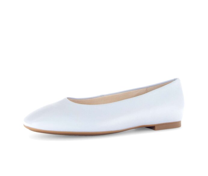 Gabor Eleganter Ballerina Blau - Glattleder