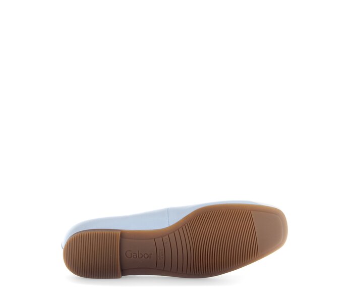 Gabor Eleganter Ballerina Blau - Glattleder