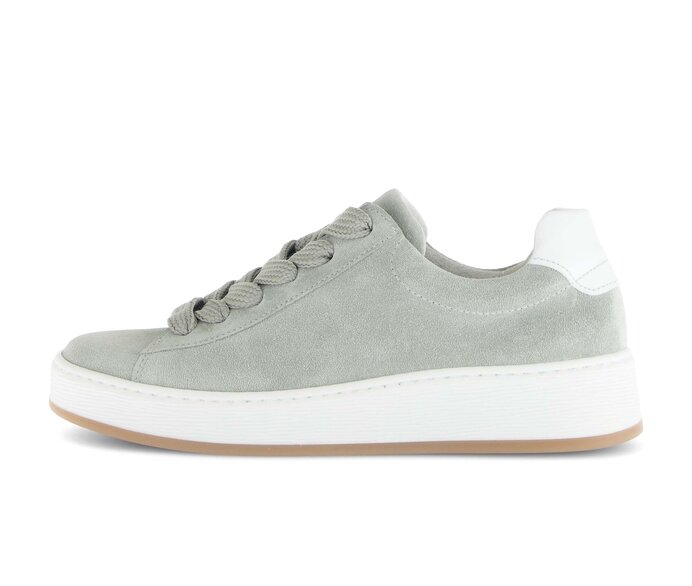 Gabor Sneaker Low Grün - Rauleder