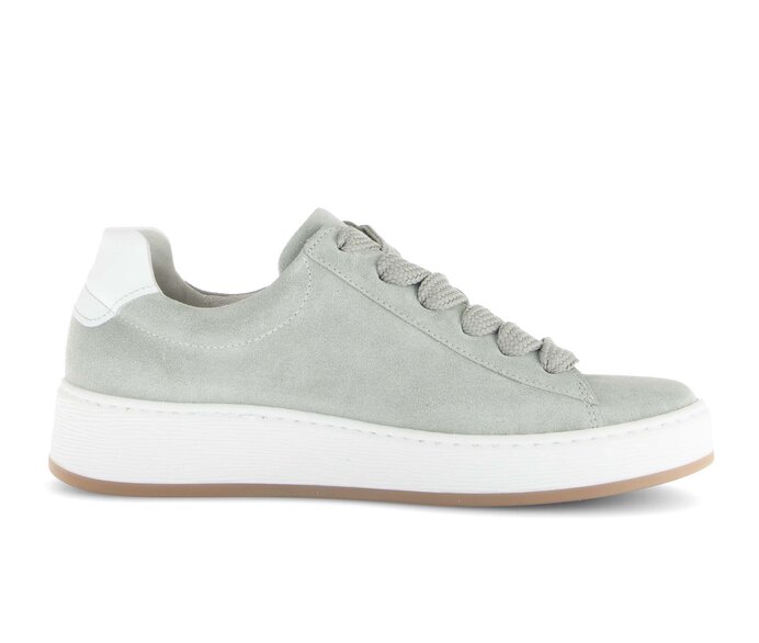 Gabor Sneaker Low Grün - Rauleder