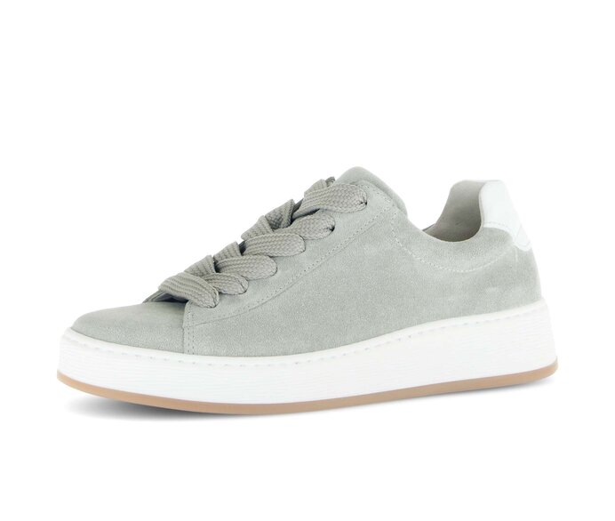 Gabor Sneaker Low Grün - Rauleder