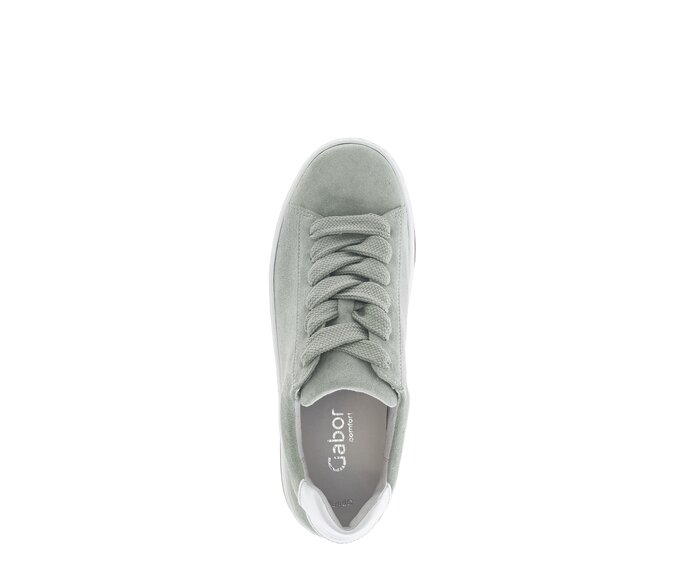 Gabor Sneaker Low Grün - Rauleder
