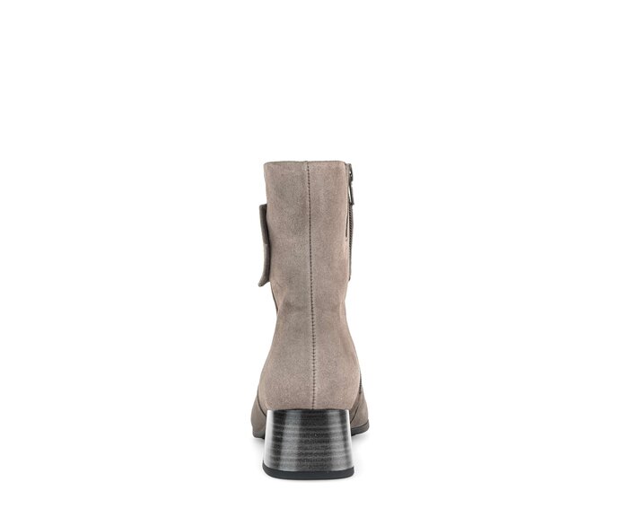 Gabor Elegante Stiefelette Braun - Rauleder
