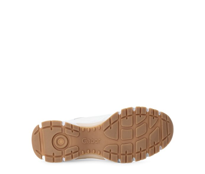Gabor Sneaker Low Weiß - Glattleder