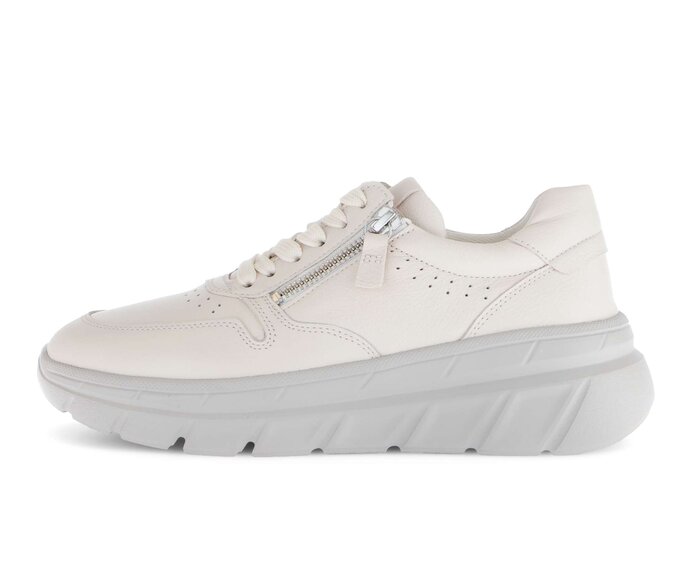 Gabor Sneaker Low Creme - Glattleder