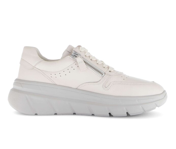 Gabor Sneaker Low Creme - Glattleder