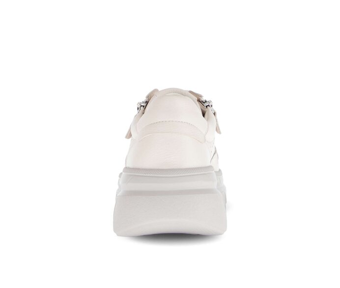 Gabor Sneaker Low Creme - Glattleder
