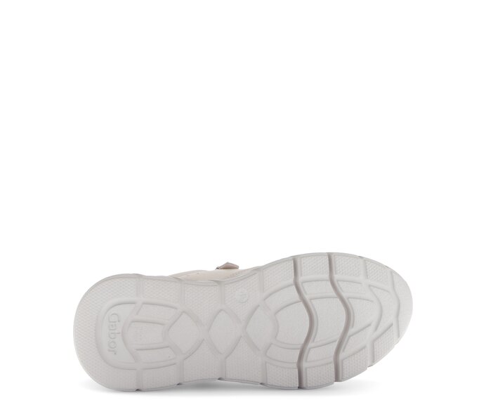 Gabor Sneaker Low Creme - Glattleder