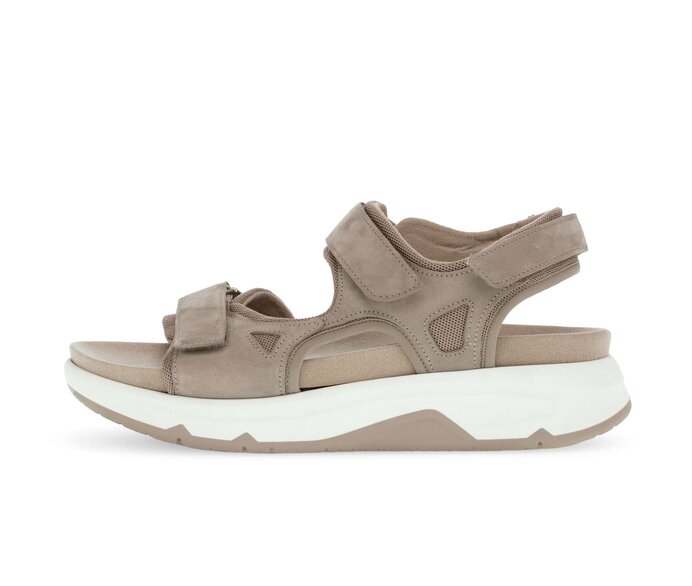 Gabor Trekkingsandale Beige - Materialmix Leder/Lederimitat