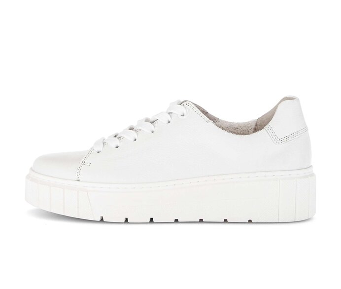 Gabor Sneaker Low Weiß - Glattleder