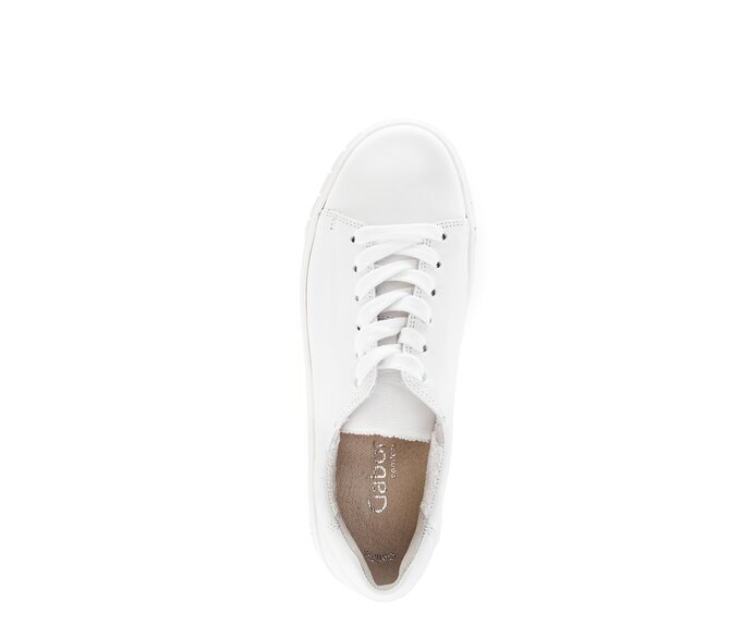 Gabor Sneaker Low Weiß - Glattleder