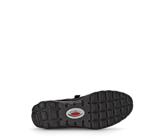 Gabor Sneaker Low Schwarz - Materialmix Leder