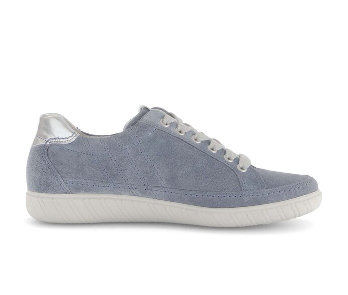 Gabor Sneaker Low Blau - Rauleder