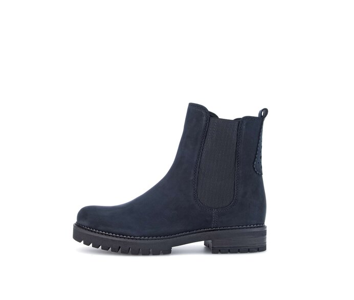 Gabor Chelsea Boot Blau - Rauleder