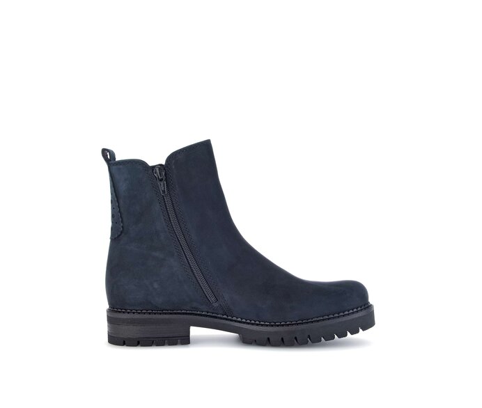 Gabor Chelsea Boot Blau - Rauleder