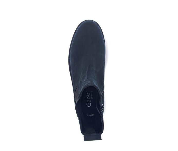 Gabor Chelsea Boot Blau - Rauleder