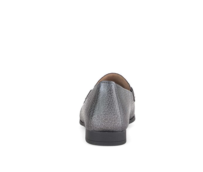 Gabor Slipper Silber - Glattleder