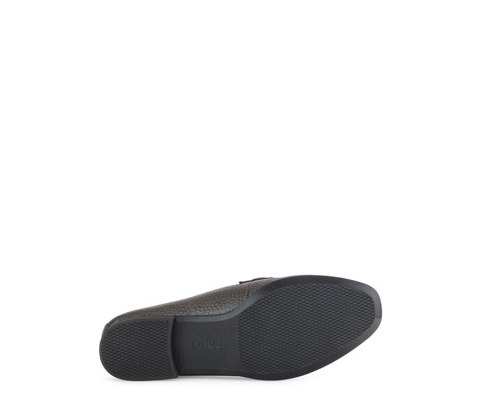 Gabor Slipper Silber - Glattleder