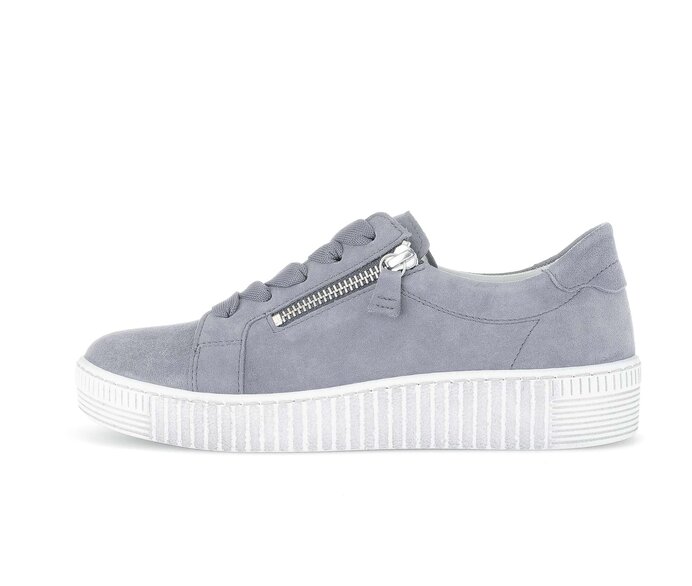 Gabor Sneaker Low Grau - Rauleder